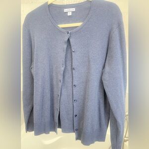 Croft & Barrow Navy Cardigan